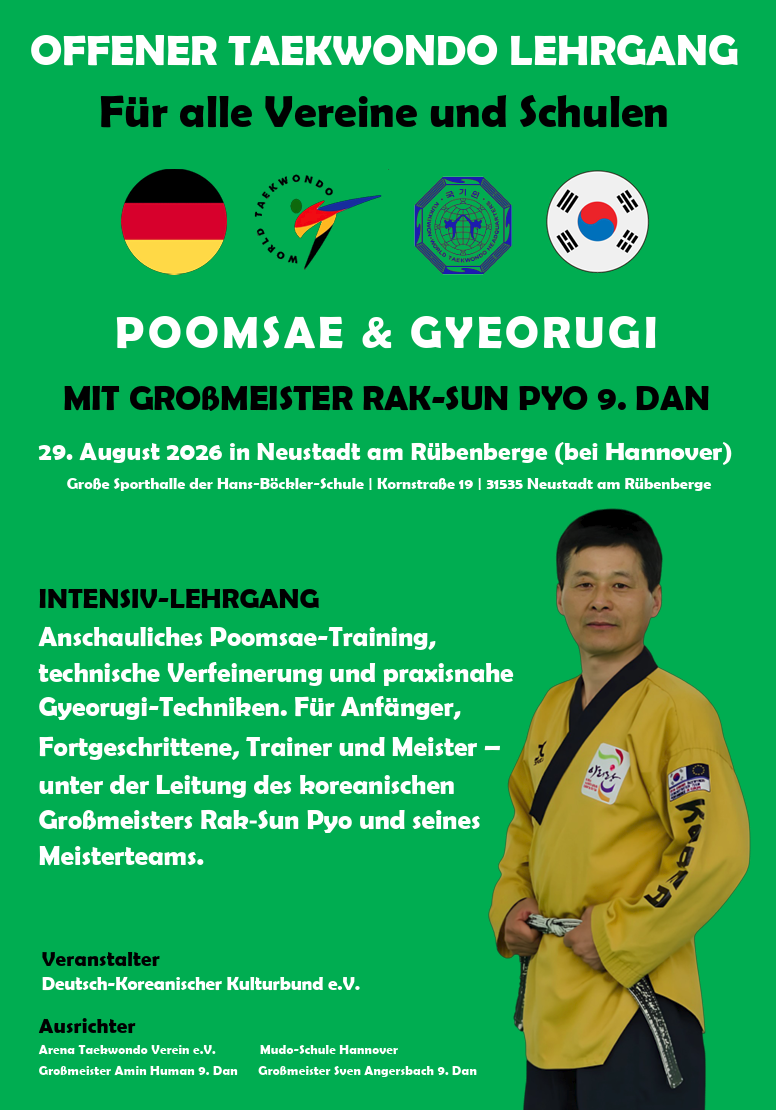 Offener Taekwondo Lehrgang (DKK)